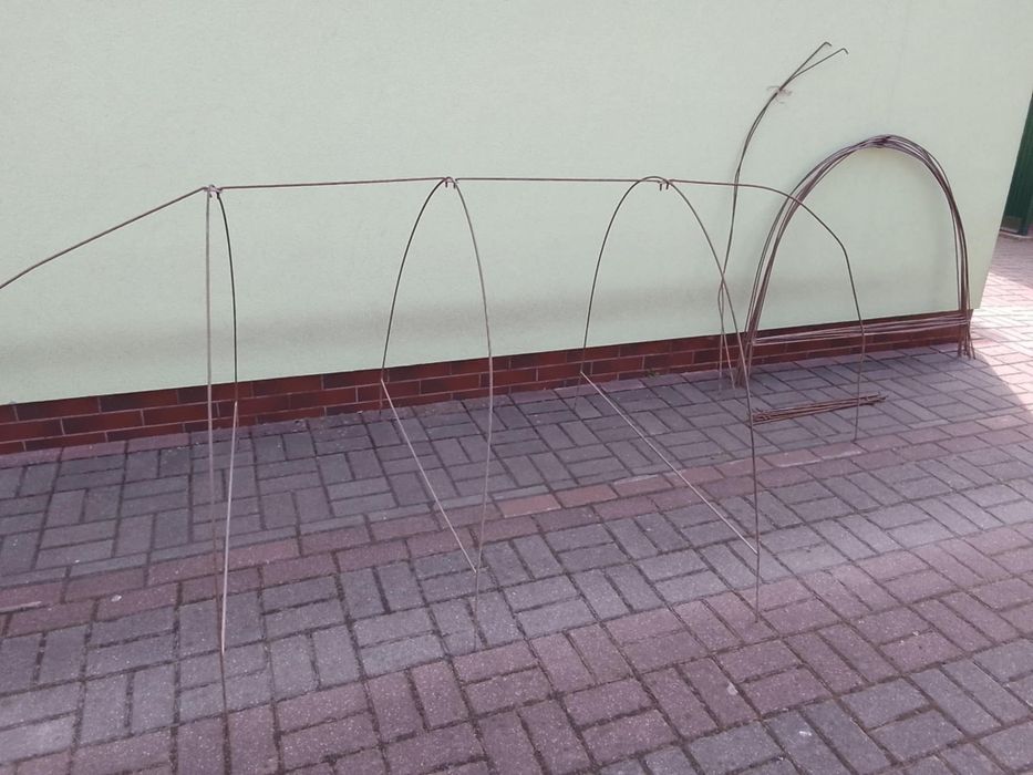 Арки для парника металеві 120х80, дуги для парника