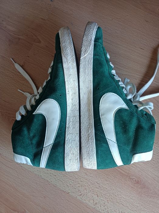 Nike blazer mid suede verde