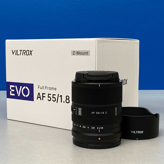 Viltrox EVO AF 55mm f/1.8 | Nikon Z | NOVA | 3 ANOS DE GARANTIA