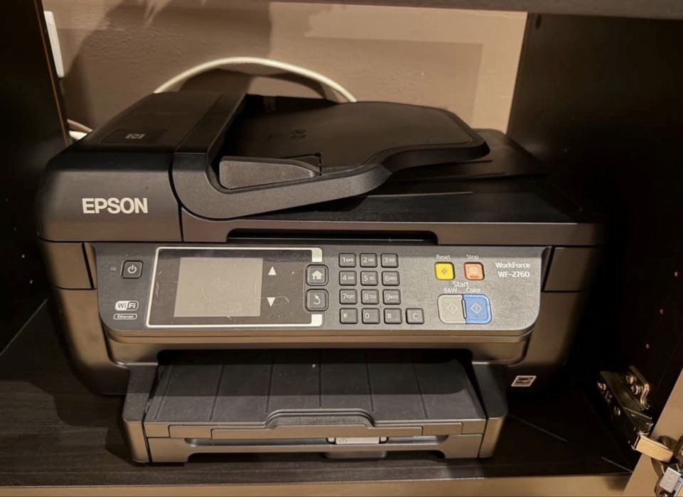 Impressora Epson WorkForce WF-2760 multifunções (WiFi)
