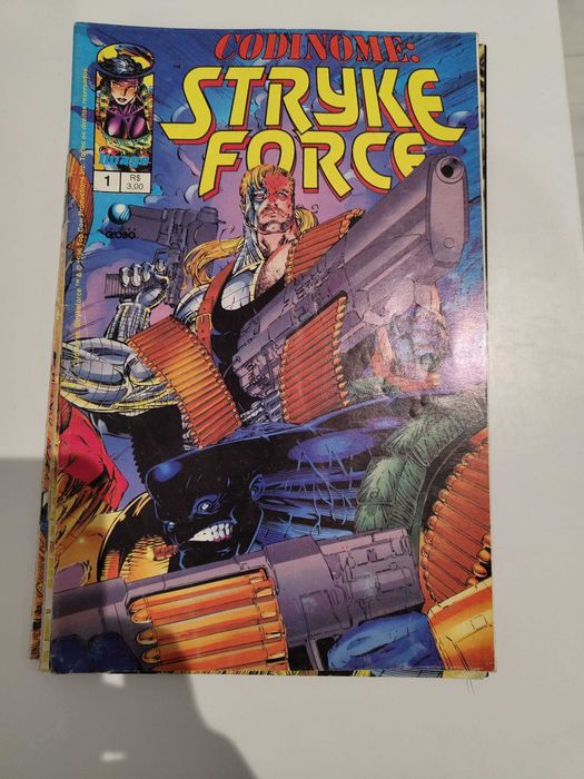 Codename: Strykeforce #1-4 (PT-BR, 1996, raro)
