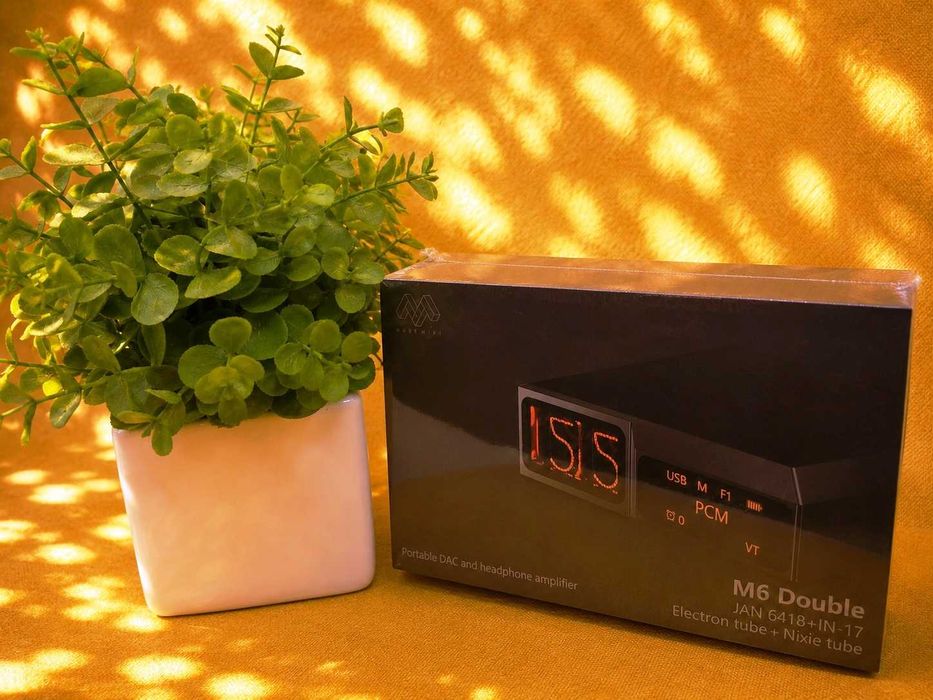 ‼️ MUSE HiFi M6 Double - ламповый ЦАП DAC усилитель, ESS ES9039Q2M, лампы JAN6418, 3.5/4.4 мм, Bluetooth 5.2, LDAC, aptX