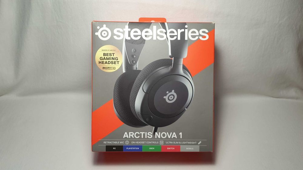Słuchawki przewodowe SteelSeries Arctis Nova 1 - stan BDB.