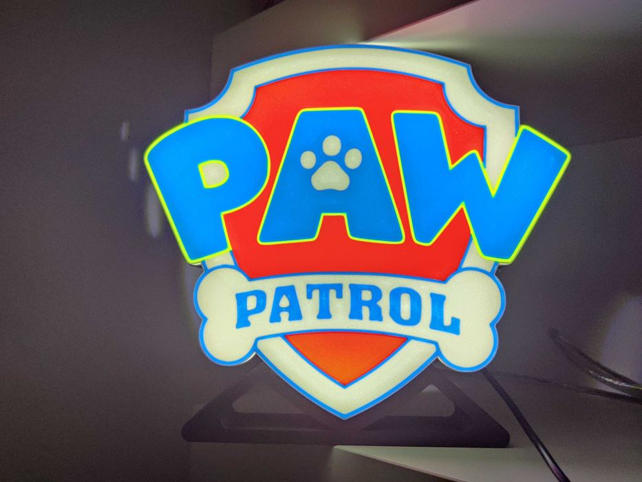 Ozdobna lampka LED - Psi Patrol