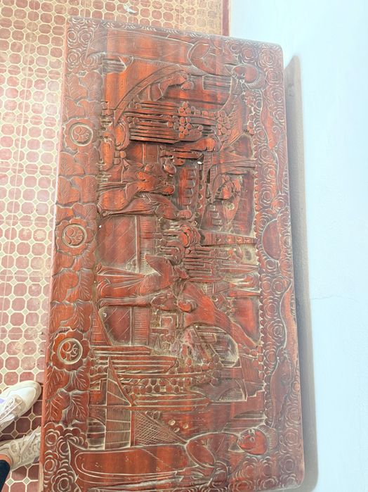 Baú de cânfora antigo