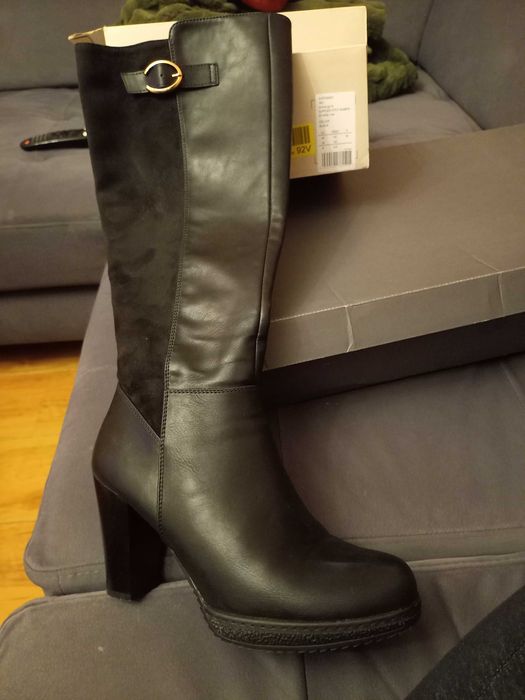 Kozaki na obcasie nowe