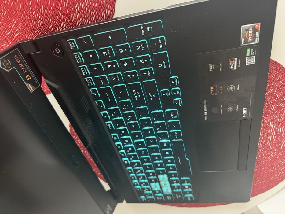 Asus Tuf A15 Gtx 1660Ti 144Hz Ryzen 4800