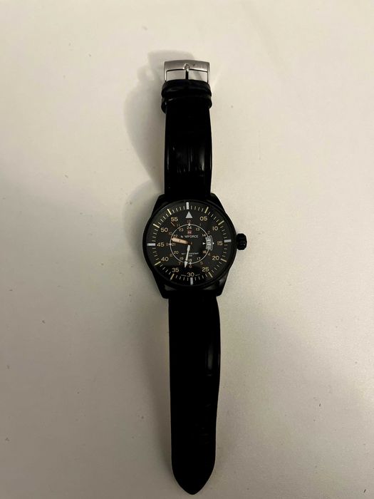 Relógio Naviforce Aviator – Estilo Militar Moderno