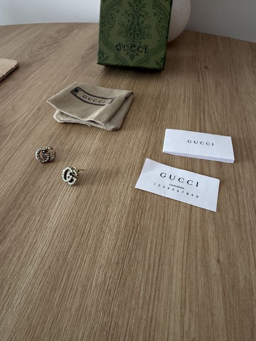 Kolczyki Gucci Biżuteria Marmot GG