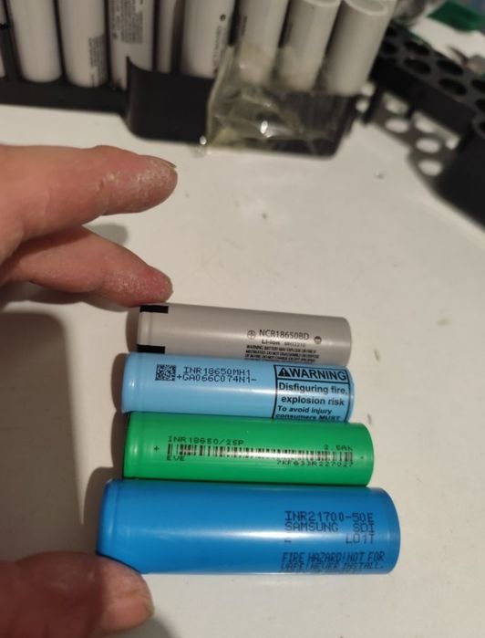 18650 набор комплект 6 шт.