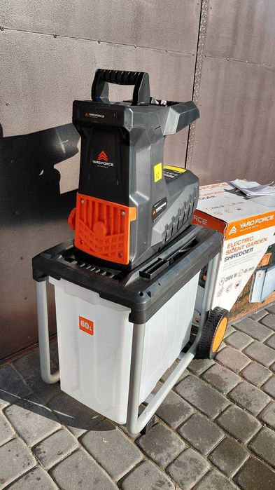 АКЦІЯ німецький подрібнювач потужний фрезер 2.8кв шредер 45мм 60л