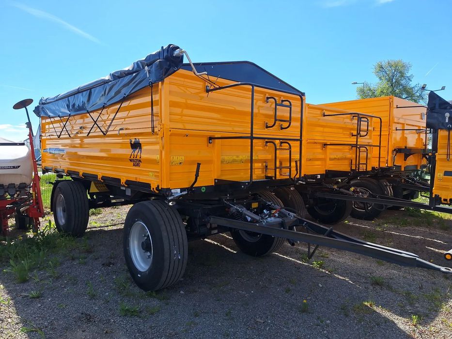 Wielton Przyczepa rolnicza burtowa PRS-2/W10, 10 ton, nowa, gwarancja 24 m-ce!  Sprawdź inne modele dostępne od ręki! Nie Pronar, Zasław, MetalTech