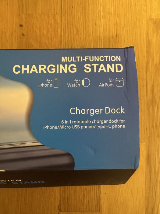 Безпровідна зарядка 6 в 1