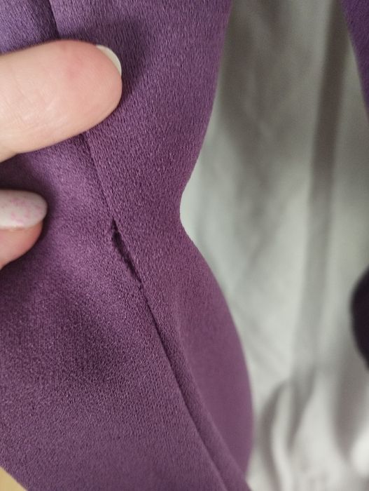 Fioletowa sukienka rozmiar 40