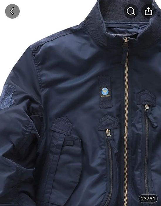 бомбер МА-1 ( темно - синій)розмір 3XL-2XL-XL-L-M, водонепроникний.