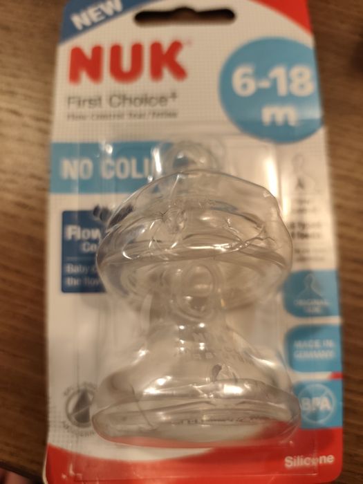 Smoczki do butelki buk 6-18 m bezkolkowe