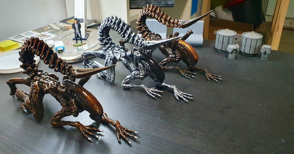 Star wars figuras 3d impressao colecionaveis