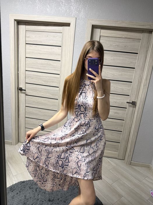 Сукня/сарафан в анімалістичний принт