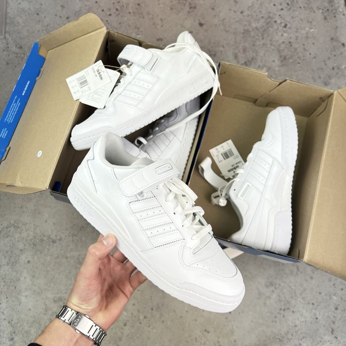 Кросівки Adidas Forum Low Triple White ОРИГІНАЛ