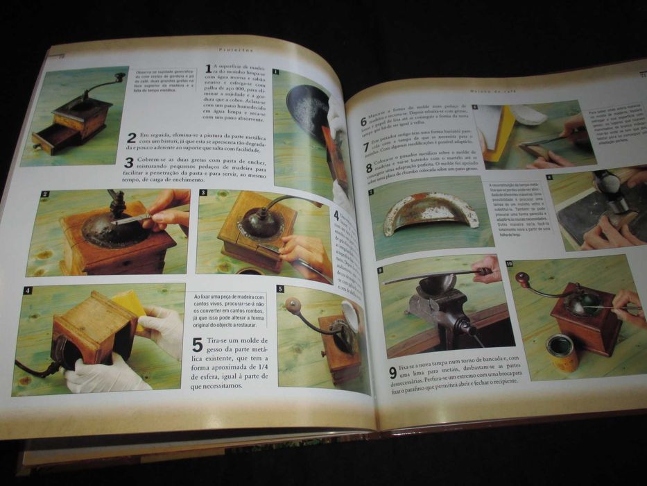 Livro Restauro de Móveis e Objectos Técnicas simples