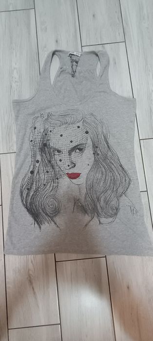 T-shirt damski koszulka bokserka top XXL