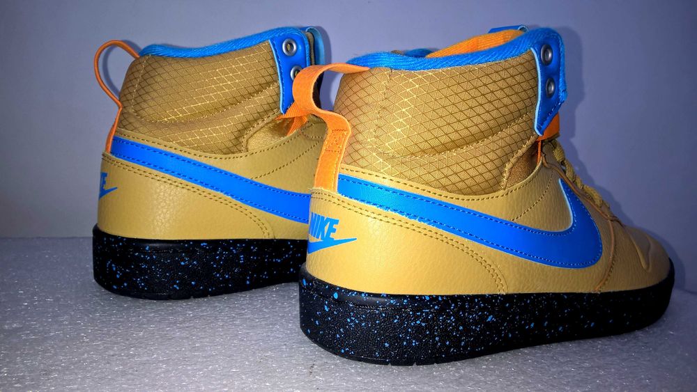 NIKE mushrooms  zółte modne  skórzane okazja