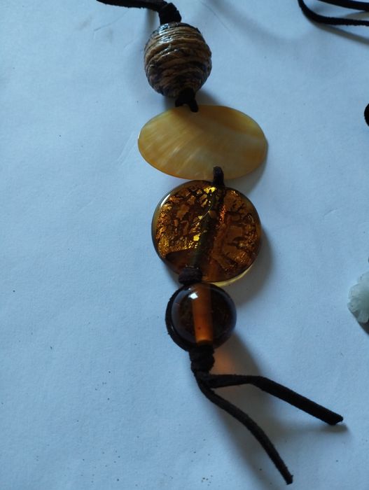 Conjunto de colar e pulseira