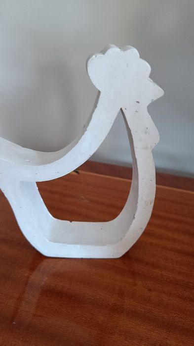 Figurka gipsowa kura ozdoba