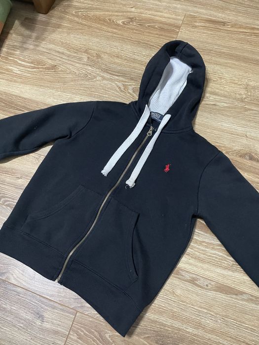 Кофта поло ральф чорного колеру