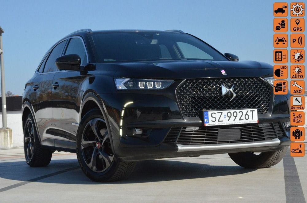 DS Automobiles DS 7 Crossback 2.0 HDi 180 KM aut. /Full LED/ Skóra/ Navi/ FOCAL/ Kamera/ Hak/ Alu