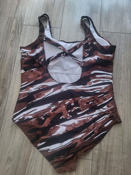 Strój kąpielowy, jednoczęściowy, 5XL