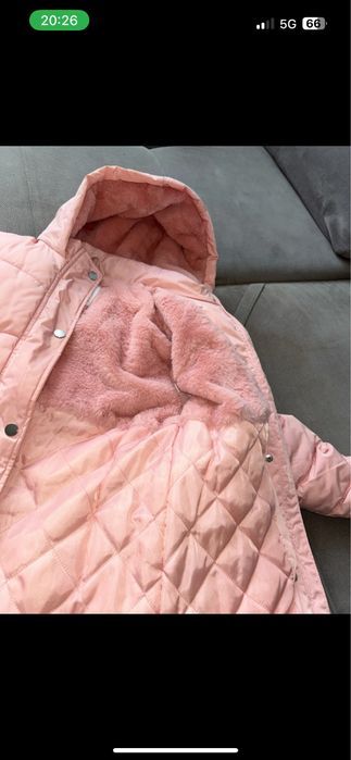 Kurtka długa zimowa Primark stan bardzo dobry, 146