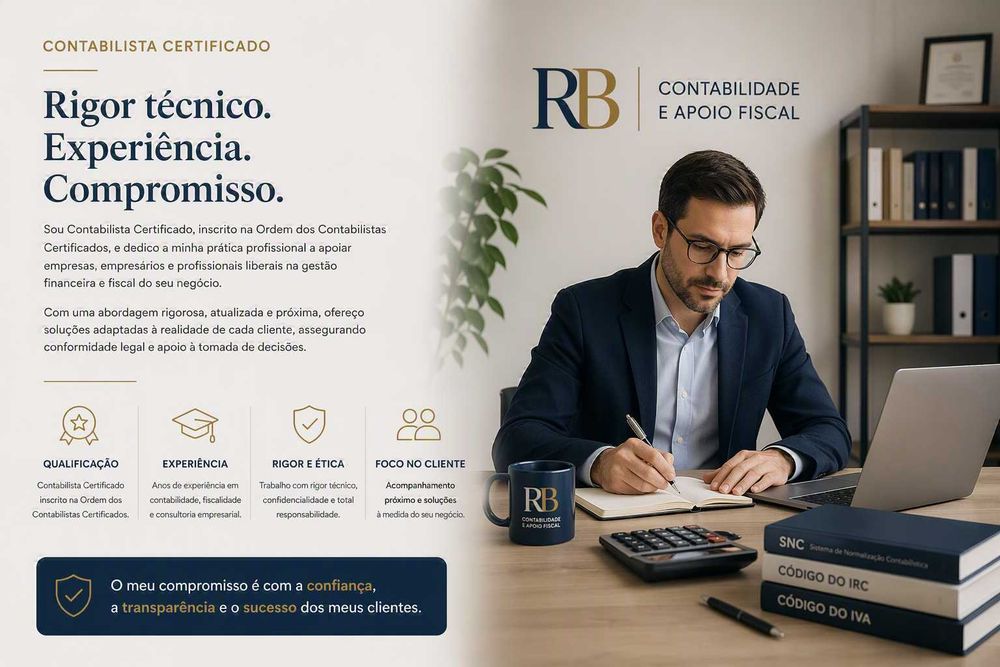 Contabilista Certificado | Empresas | IRS | TVDE | Recibos Verdes | ENI | Não Residentes | Apoios e Candidaturas