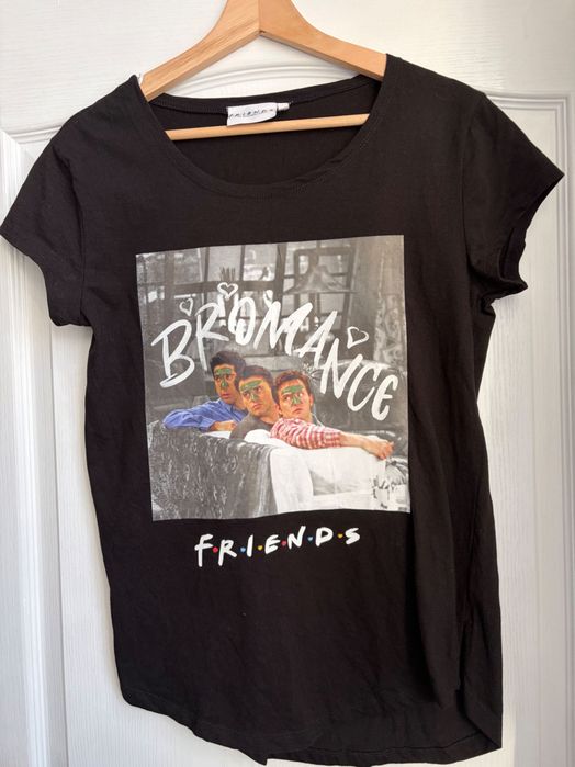 T-shirt Friends z nadrukiem Bromance