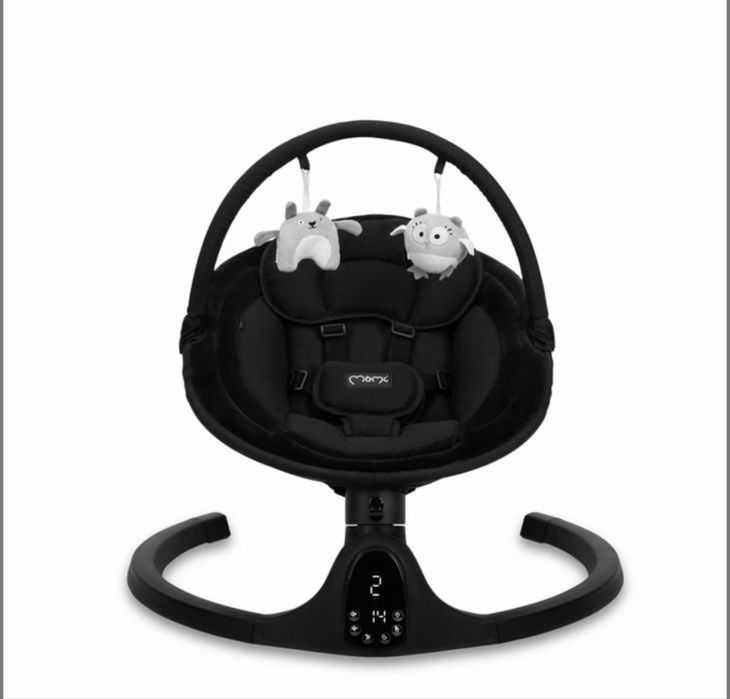 Заколисуючий центр (шезлонг) для дитини MoMi Kenani Onyx