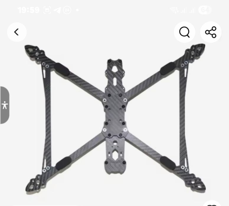 Рама fpv дрона марк 4 10 дюймів