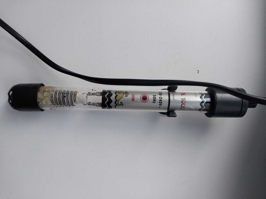 Аквариумный нагреватель воды автоматический  VK100 - 220В/50W рабочий