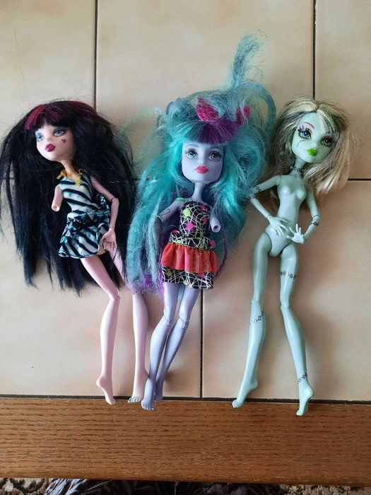 Куклы monster high лялька монстр хай  Дракула Твайла Френки