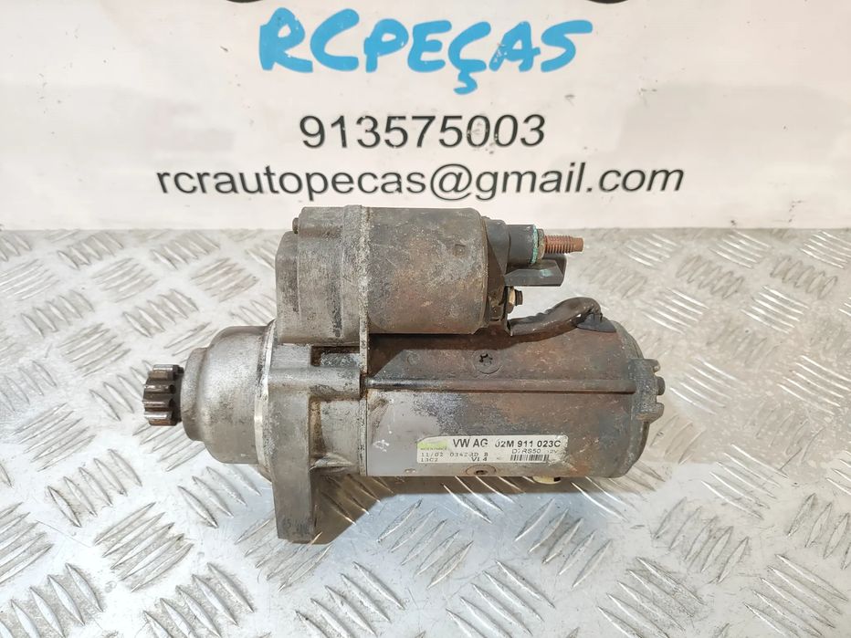 MOTOR DE ARRANQUE VALEO 02M911023C AUDI A3 8L 1.9 TDI 8V 130CV ASZ