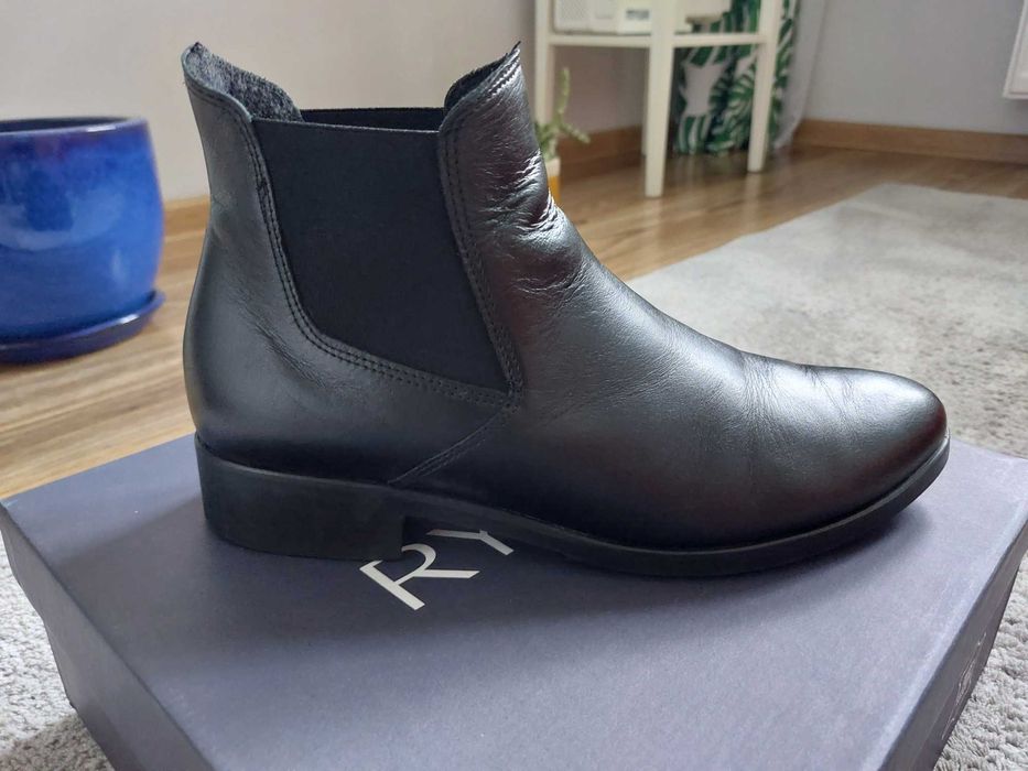 Buty damskie - sztyblety, rozmiar 40, Ryłko