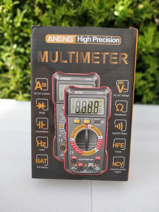 Multímetro Profissional SZ305 – Medições Precisas e Inteligentes