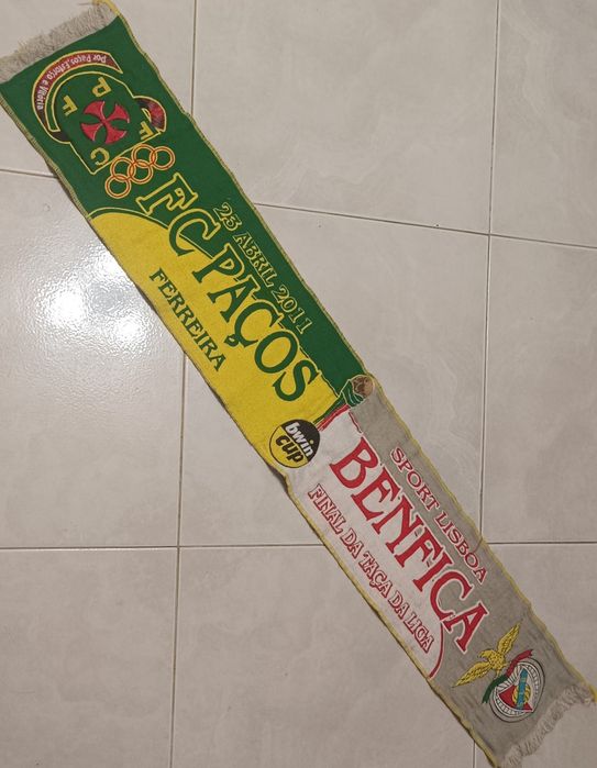 Cachecol Final taça de Portugal P ,Ferteira-Benfica