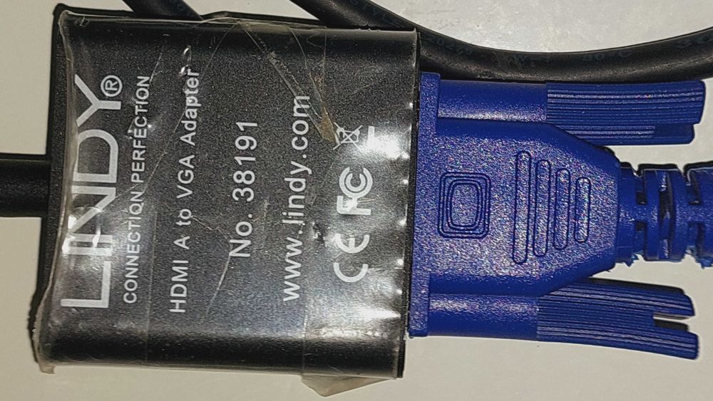 Cabo de adaptação VGA/hdmi