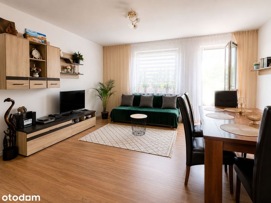 Mieszkanie 2-pokojowe z balkonem i piwnicą 55,6 m² ul. Iwaszkiewicza