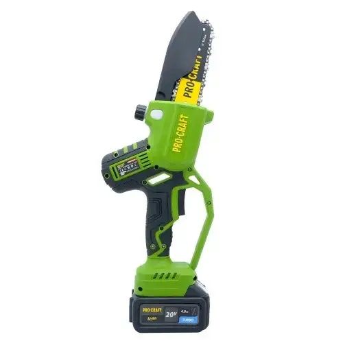 Аккумуляторная цепная мини пила Procraft PKA32Li бесщеточная в кейсе