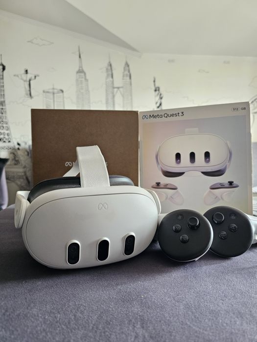 Meta quest 3 512gb. Шлем віртуальної реальності