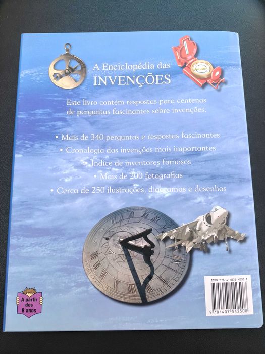 Livro "A Enciclopédia das Invenções", de Louise Spilsbury