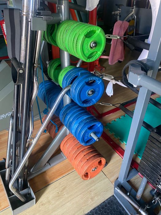 Suporte de barras e discos