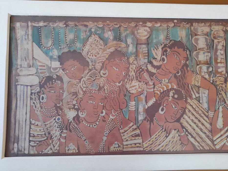 Batik tecido indiano