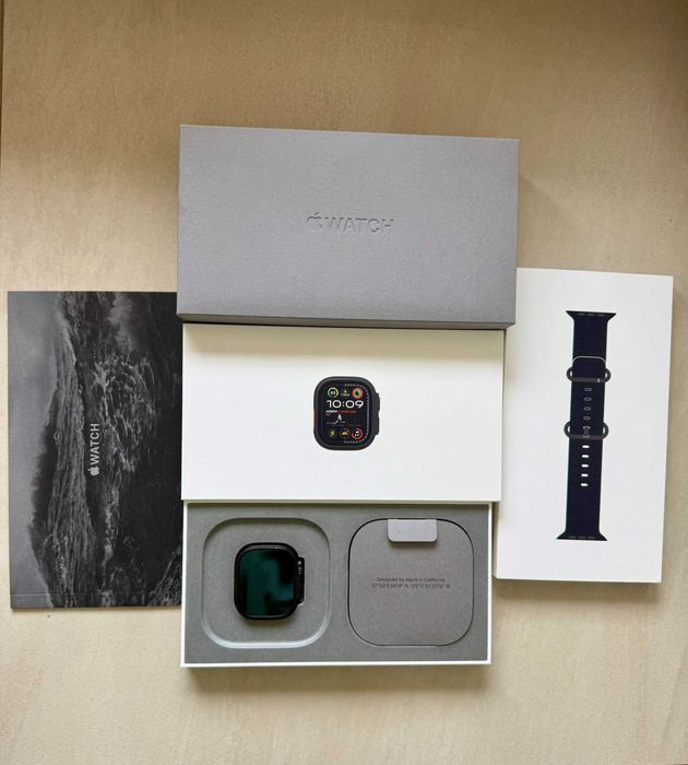 Apple Watch Ultra 2 Black Titanium ! Jak NOWY ! Bateria 99% ! 6 Pasków
